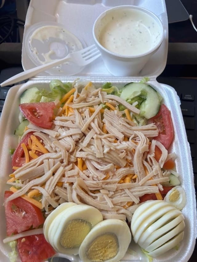 Turkey Chef Salad.