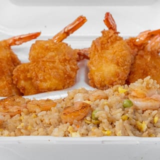 Shrimp Fried Rice & Shrimp